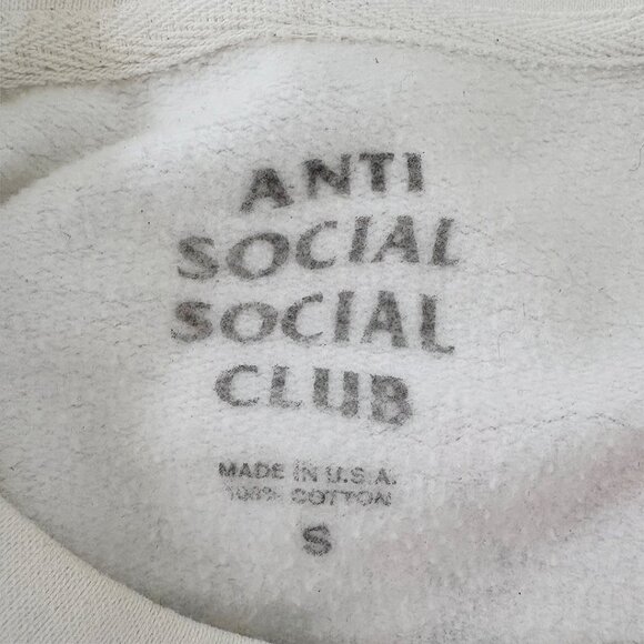Anti Social Social Club ‘Cherry Blossom’ Sweatshirt _S - Picture 4 of 5